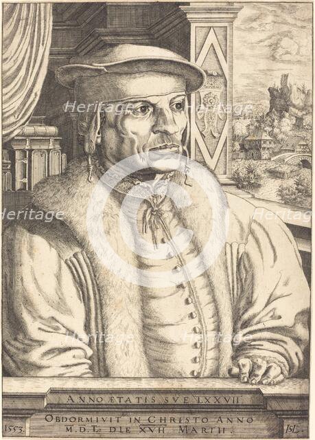 Leonard von Eckh, 1553. Creator: Hans Sebald Lautensack.