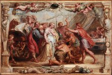 Briseis Given Back to Achilles, between 1630 and 1631. Creator: Peter Paul Rubens.