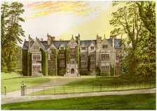 Wroxton Abbey, Oxfordshire, home of the North family, c1880. Artist: Unknown