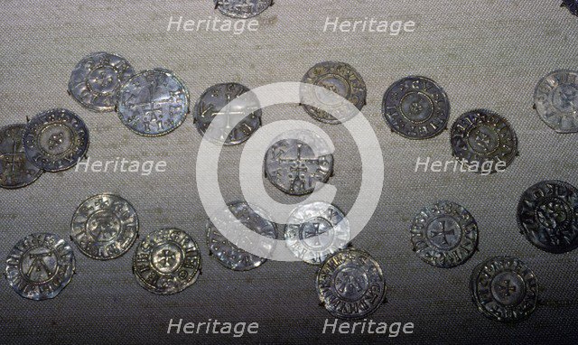 Coins from the Cuerdale Hoard. Artist: Unknown