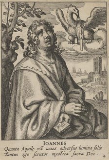 John, from The Four Evangelists, 1610-20. Creator: Petrus Feddes.