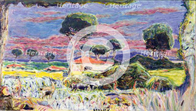 Landscape in the South (Paysage du Midi), 1939. Creator: Bonnard, Pierre (1867-1947).