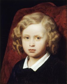 Portrait thought to be of Ary-Arnold Scheffer, c1840. Creator: Henry Scheffer.