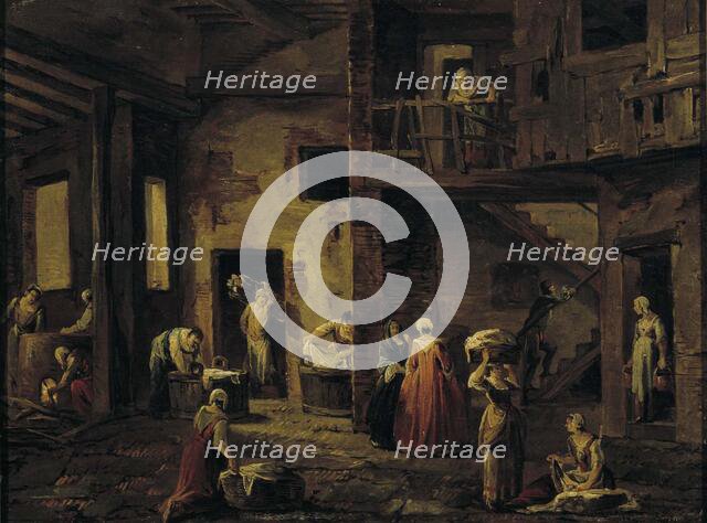 The Laundry House, 1750-1799. Creator: Antonio Diziani.