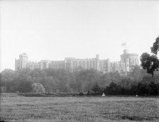 Windsor Castle from Home Park, Windsor, Berkshire, c1860-c1922. Artist: Henry Taunt