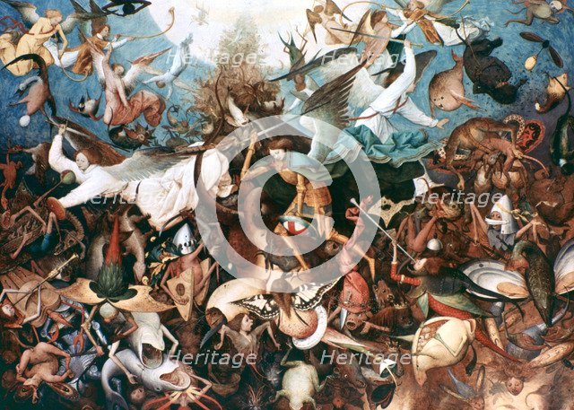 'The Fall of the Rebel Angels', 1562. Artist: Pieter Bruegel the Elder