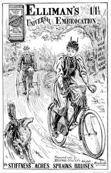 Advertisement for Elliman's Universal Embrocation, 1895. Creator: Unknown.