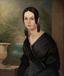 Mary Ellen Stonestreet Hoffar, ca. 1840. Creator: James Alexander Simpson.