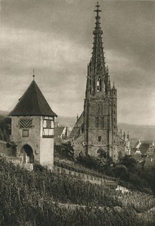 'Eßlingen. Frauenkirche, 1931. Artist: Kurt Hielscher.