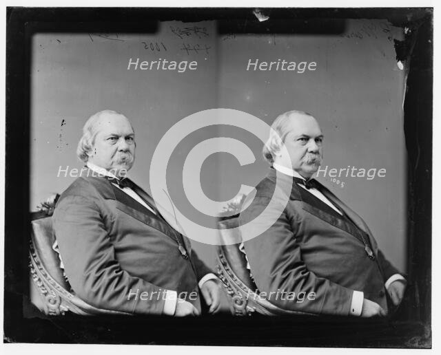 Elijah Ward of New York, 1865-1880. Creator: Unknown.