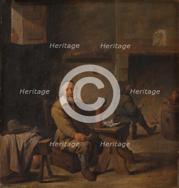 Elderly Man Seated in a Tavern, c.1645. Creator: Unknown.