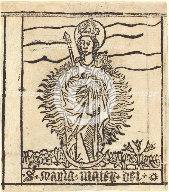 The Virgin and Child, probably 1460/1480. Creator: Unknown.