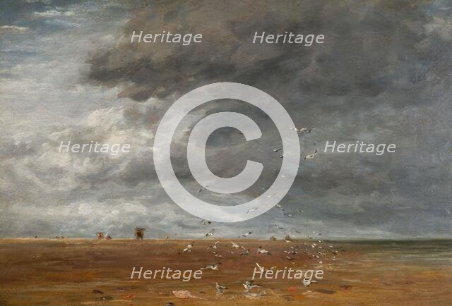 On the Sands, 1851. Creator: David Cox the elder.