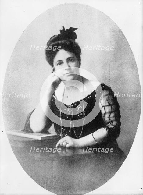 Mountaineers - Mrs. Cora Wilson Stewart, Founder of Moonlight Schools, 1913. Creator: Harris & Ewing.