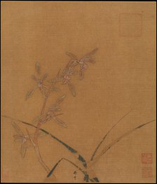 Orchids, second quarter of the 13th century. Creator: Ma Lin.