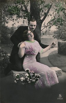 'Romantic postcard', c1910. Artist: Unknown.