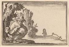 Peasant Defecating, 1621. Creator: Edouard Eckman.