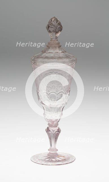Goblet with Cover, Schleswig, c. 1738. Creator: Unknown.