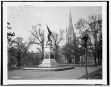 Jasper Monument, Savannah, Ga., between 1890 and 1901. Creator: Unknown.
