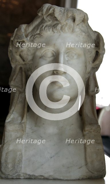 Double herm of Dionysus and Heracles. Artist: Unknown