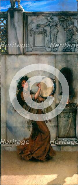 A Garden Altar, 1879. Creator: Lawrence Alma-Tadema.