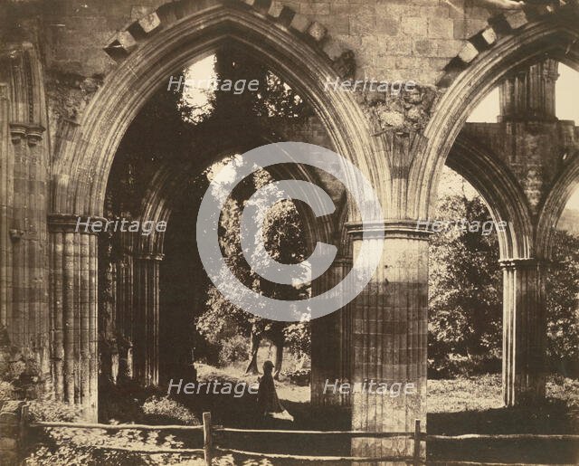 Rievaulx Abbey, the High Altar, 1854. Creator: Roger Fenton.