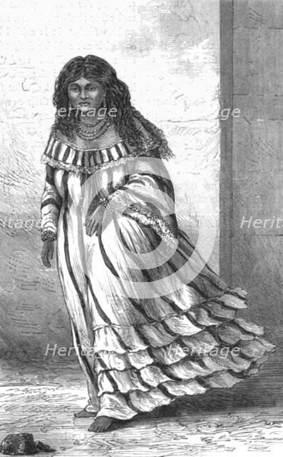 ''The belle of the Guajiro village; A Visit to the Guajiro Indians of Maracaibo, Venezuela', 1875. Creator: A Goering.