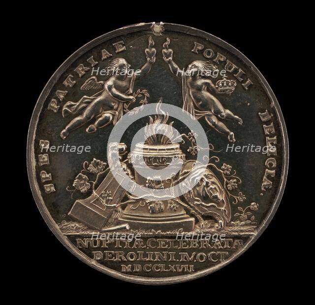 Marriage Altar [reverse], 1767. Creator: Gysbert van Moelingen.