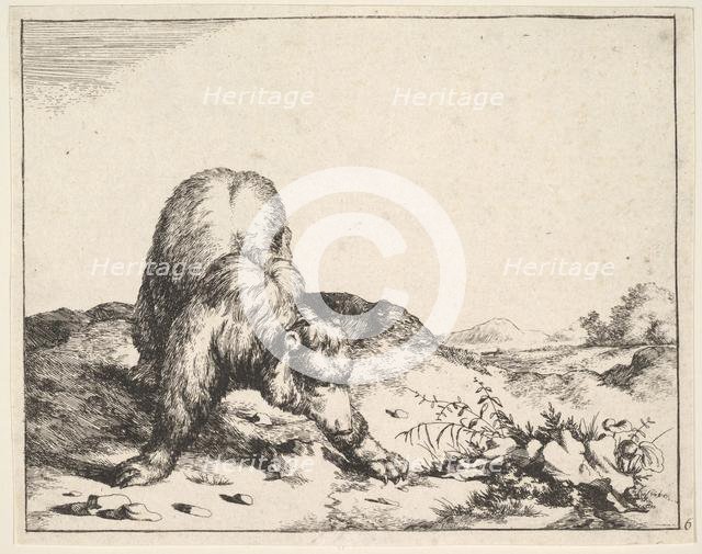 from The Set of The Bears, ca. 1664. Creator: Marcus de Bye.
