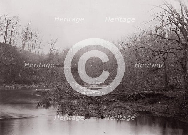 Bull Run. Blackburn's Ford, ca. 1862. Creator: Tim O'Sullivan.