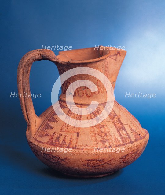 Celtiberian Oinochoe from La Caridad (Caminreal), Teruel.