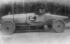 1912 Blue Bird Darracq, Malcolm Campbell and Godfrey Waters. Creator: Unknown.