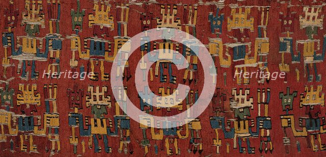 Fragment, Peru, Possibly 500/600. Creator: Unknown.