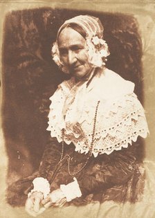 Mrs. Rigby, 1843-47. Creators: David Octavius Hill, Robert Adamson, Hill & Adamson.