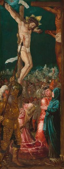 The Crucifixion, c. 1550/1575. Creator: Workshop of Hans Mielich.