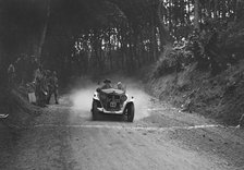 Fiat Balilla taking part in a motoring trial, c1930s. Artist: Bill Brunell.