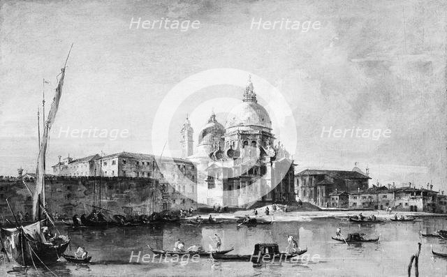 Santa Maria della Salute, mid- to late 1760s. Creator: Francesco Guardi.
