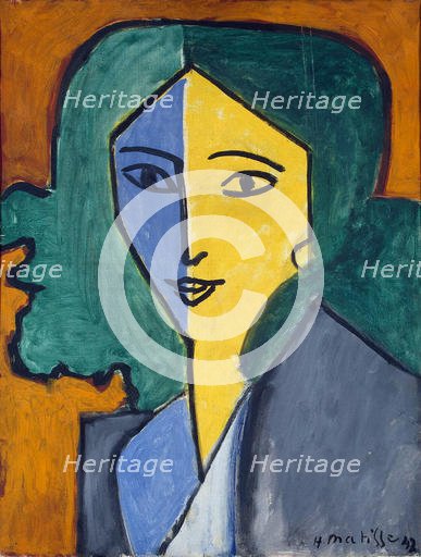 'Portrait of Lydia Delectorskaya', 1947.  Creator: Henri Matisse.