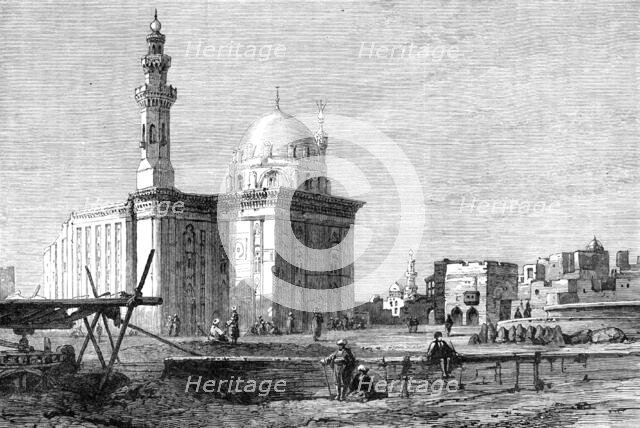 The Crisis in Egypt: Mosque of Sultan Hassan, Cairo, 1881. Creator: Unknown.