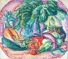 Flowers and fruits. Creator: Cousturier, Lucie (1870-1925).