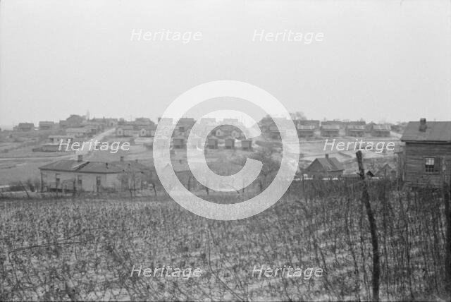 Possibly: Negro houses, Winston-Salem, North Carolina, 1935. Creator: Walker Evans.