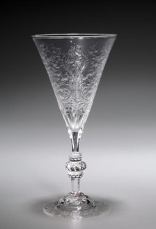 Glass from a Place Setting, c. 1890-1920. Creator: Unknown.