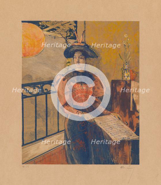 L’Illumination, 1893. Creator: Alexandre Lunois (French, 1863-1916).