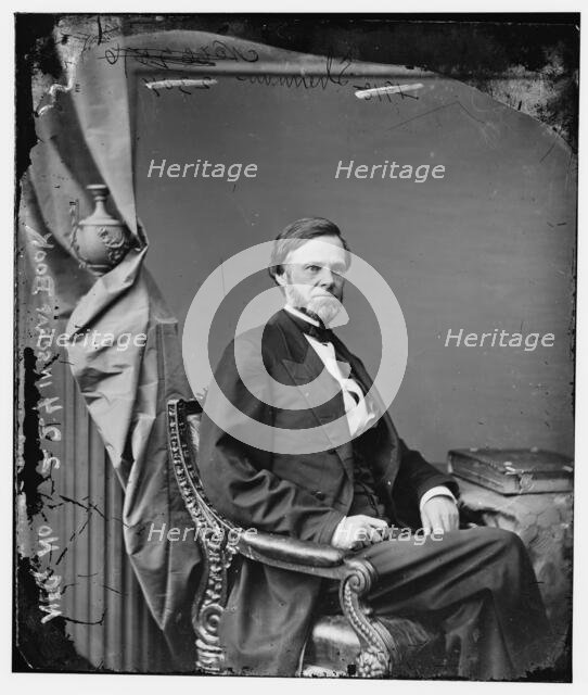 John Sherman of Ohio, between 1860 and 1875. Creator: Unknown.