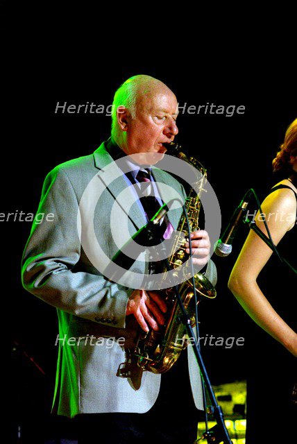 Jimmy Hastings, Brecon Jazz Festival, Powys, Wales. Artist: Brian O'Connor