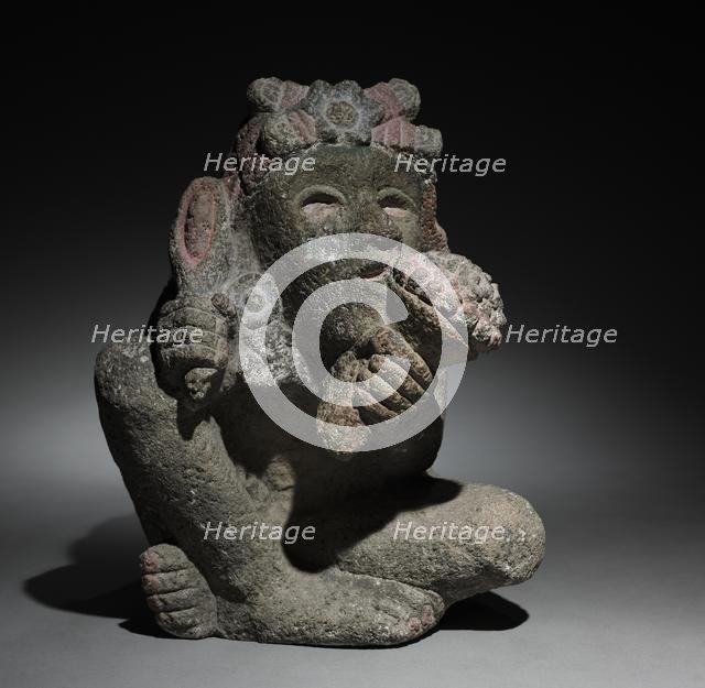 Seated Male Carrying Maize, 1325-1521. Creator: Unknown.