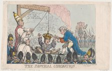 The Imperial Coronation, July 31, 1804., July 31, 1804. Creator: Thomas Rowlandson.