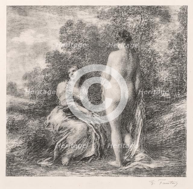 Bathers, 1881. Creator: Henri Fantin-Latour (French, 1836-1904).