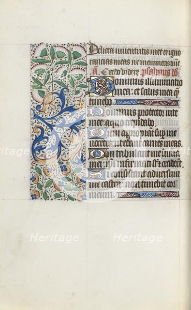 Book of Hours (Use of Rouen): fol. 120v, c. 1470. Creator: Master of the Geneva Latini (French, active Rouen, 1460-80).