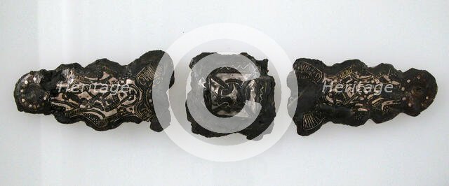 Belt Plates, Frankish, late 7th century. Creator: Unknown.